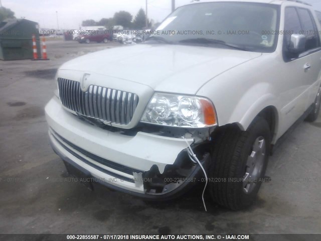 5LMFU27565LJ12263 - 2005 LINCOLN NAVIGATOR თეთრი ფოტო 6