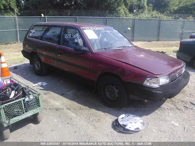 JT2SV21W3L0365312 - 1990 TOYOTA CAMRY DLX 栗色 照片 1