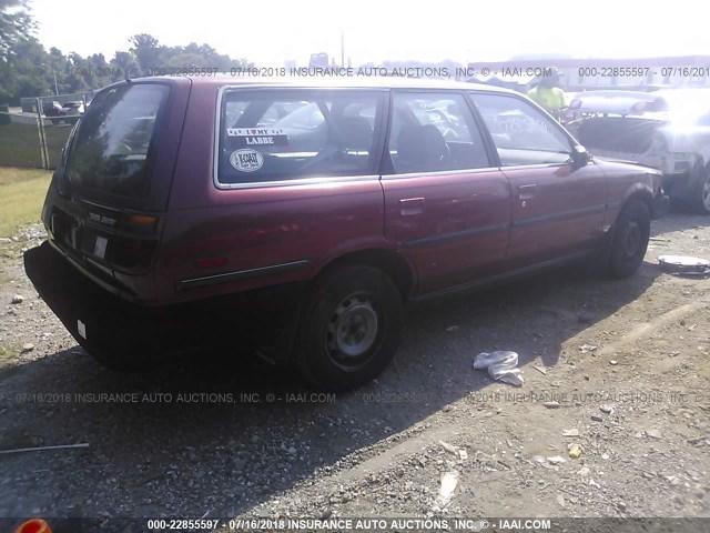 JT2SV21W3L0365312 - 1990 TOYOTA CAMRY DLX 栗色 照片 4
