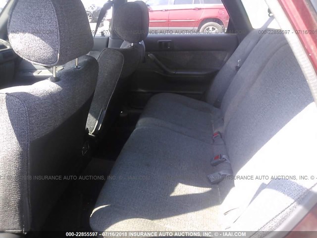 JT2SV21W3L0365312 - 1990 TOYOTA CAMRY DLX 栗色 照片 8