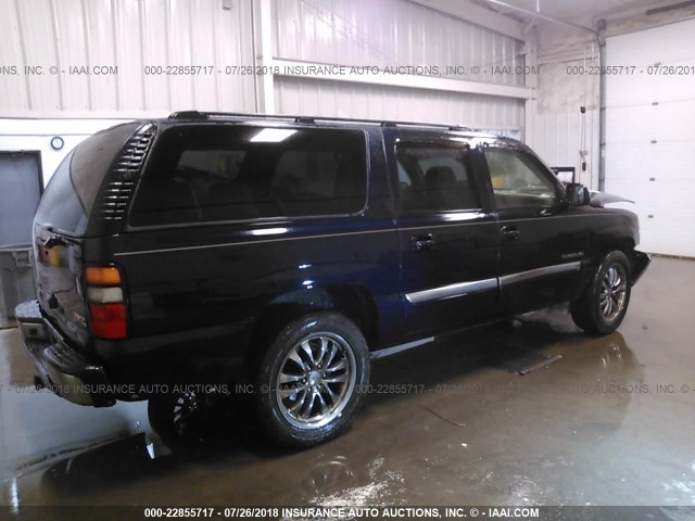 1GKEC16Z65J216031 - 2005 GMC YUKON XL C1500 Dark Blue photo 4