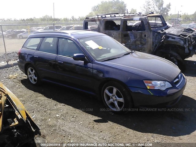 4S3BP626667326376 - 2006 SUBARU LEGACY 2.5I LIMITED/2.5I SPECIAL BLUE photo 1