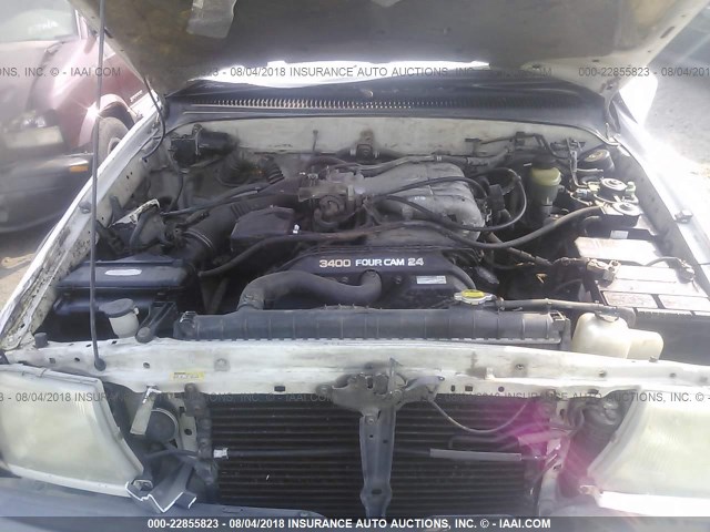 4TASN92N8XZ566805 - 1999 TOYOTA TACOMA XTRACAB PRERUNNER თეთრი ფოტო 10