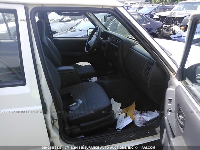 1J4FF68S5XL544918 - 1999 JEEP CHEROKEE SPORT/CLASSIC თეთრი ფოტო 5