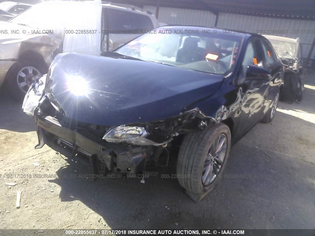 4T1BF1FK0FU959692 - 2015 TOYOTA CAMRY LE/XLE/SE/XSE BLUE photo 2