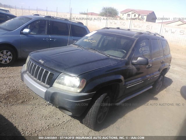 1J4GW48S54C193531 - 2004 JEEP GRAND CHEROKEE LAREDO/COLUMBIA/FREEDOM 黑色 照片 2