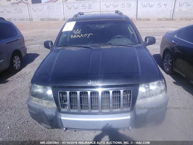 1J4GW48S54C193531 - 2004 JEEP GRAND CHEROKEE LAREDO/COLUMBIA/FREEDOM 黑色 照片 6