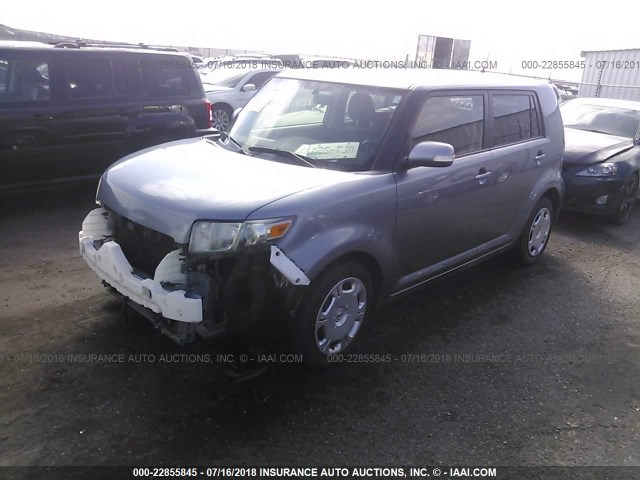 JTLZE4FEXCJ002957 - 2012 TOYOTA SCION XB Grau Foto 2