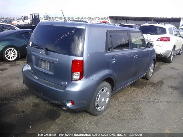 JTLZE4FEXCJ002957 - 2012 TOYOTA SCION XB Grau Foto 4