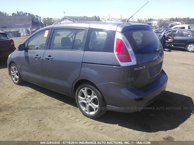 JM1CR2W3XA0366579 - 2010 MAZDA 5 GRAY photo 3