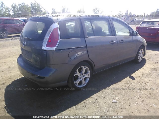 JM1CR2W3XA0366579 - 2010 MAZDA 5 GRAY photo 4