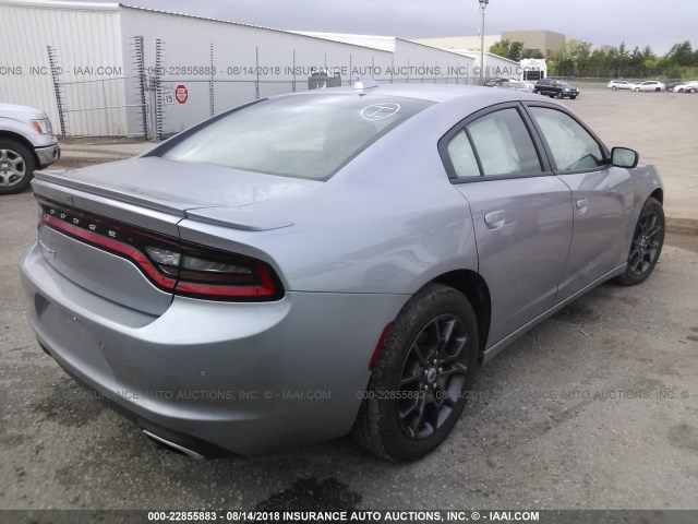 2C3CDXJG3JH135951 - 2018 DODGE CHARGER GT GRAY photo 4