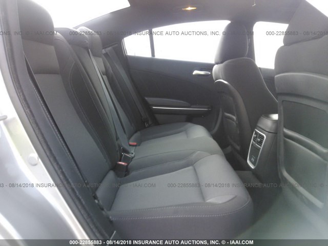 2C3CDXJG3JH135951 - 2018 DODGE CHARGER GT GRAY photo 8