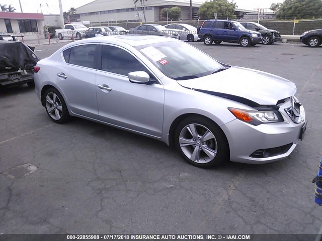 19VDE1F56DE021789 - 2013 ACURA ILX 20 PREMIUM SILVER photo 1