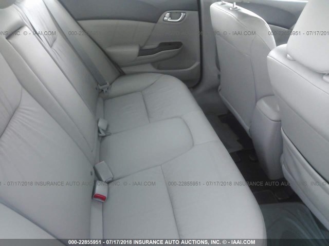 19XFB2F93CE049002 - 2012 HONDA CIVIC EXL ლურჯი ფოტო 8