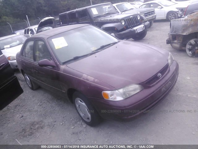 2T1BR18E1WC097793 - 1998 TOYOTA COROLLA VE/CE/LE MAROON photo 1