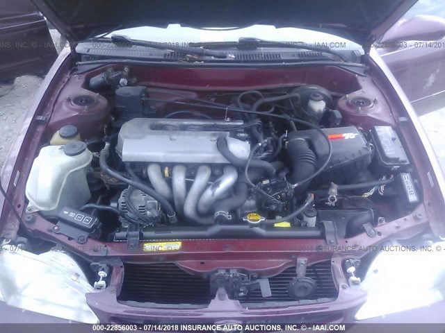 2T1BR18E1WC097793 - 1998 TOYOTA COROLLA VE/CE/LE 栗色 照片 10