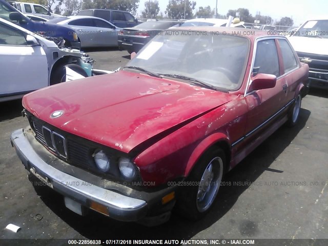 WBAAB5405F9508682 - 1985 BMW 325 E RED photo 2