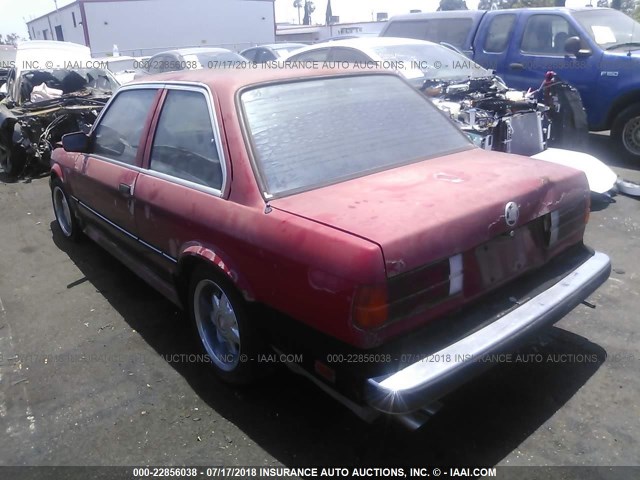 WBAAB5405F9508682 - 1985 BMW 325 E RED photo 3