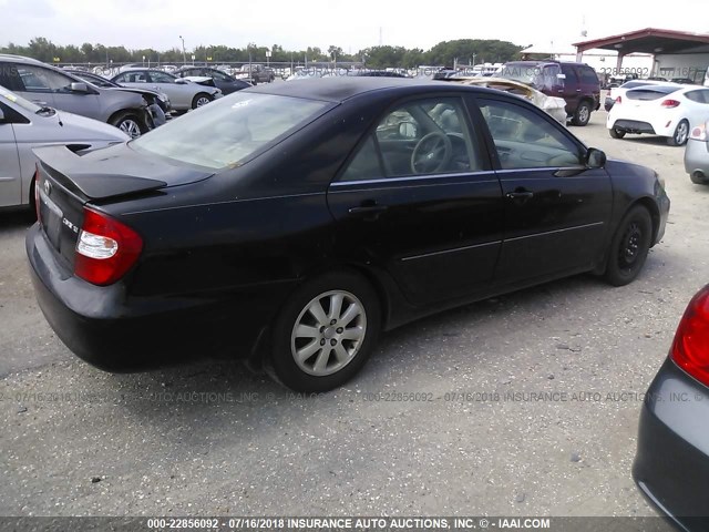 4T1BE30K63U231457 - 2003 TOYOTA CAMRY LE/XLE/SE Qara foto 4