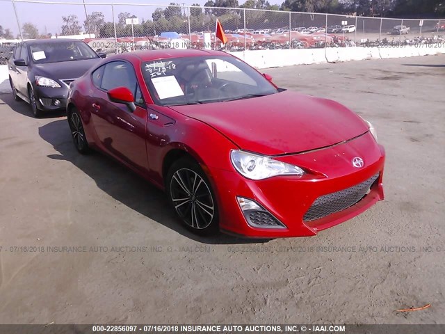 JF1ZNAA13D2729549 - 2013 TOYOTA SCION FR-S RED photo 1