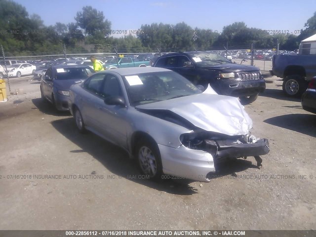 1G2NF52E24C235647 - 2004 PONTIAC GRAND AM SE1 SILVER photo 1