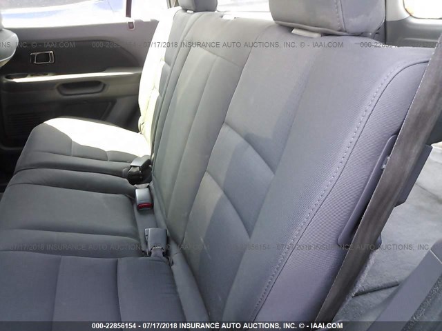 5FNYF28107B044456 - 2007 HONDA PILOT LX GRAY photo 8