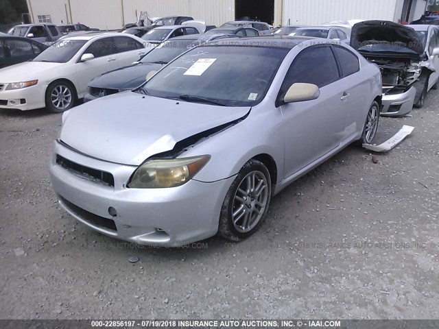 JTKDE177160088487 - 2006 TOYOTA SCION TC 银色 照片 2