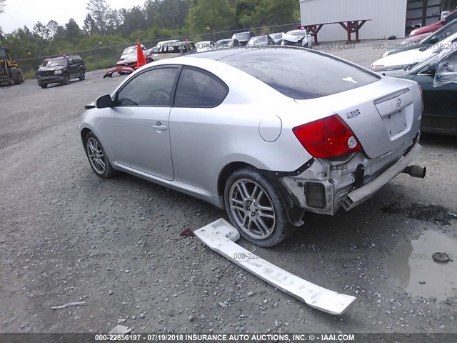 JTKDE177160088487 - 2006 TOYOTA SCION TC 银色 照片 3