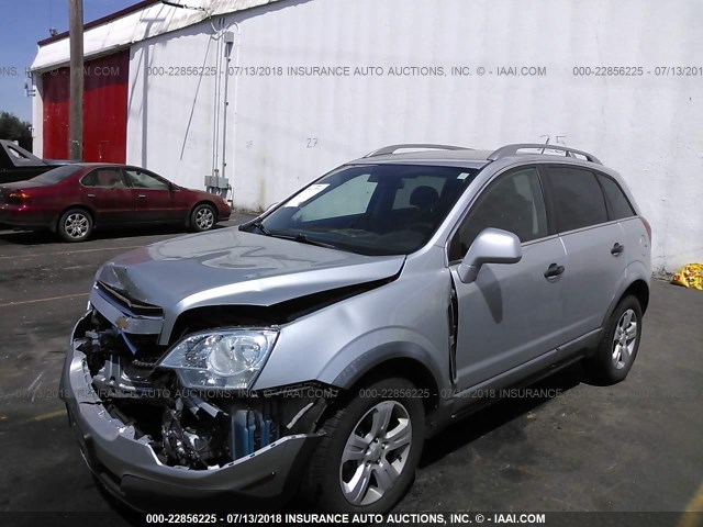 3GNAL1EKXES636850 - 2014 CHEVROLET CAPTIVA LS 银色 照片 2