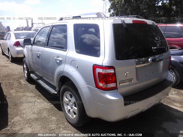 1FMCU04779KB29889 - 2009 FORD ESCAPE LIMITED SILVER photo 3