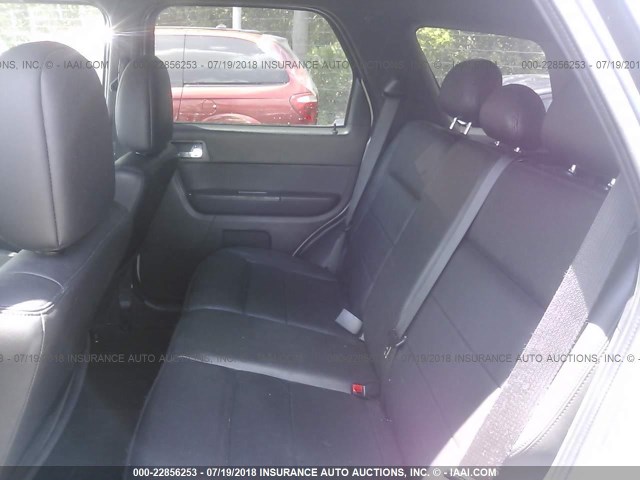 1FMCU04779KB29889 - 2009 FORD ESCAPE LIMITED SILVER photo 8