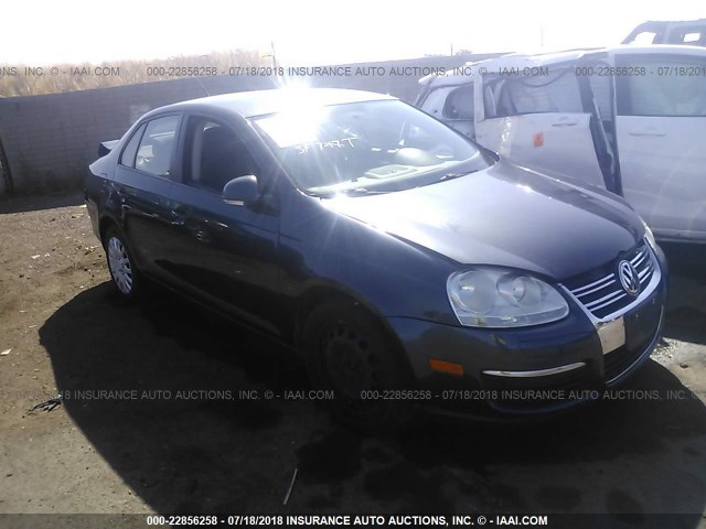 3VWJZ71K09M068034 - 2009 VOLKSWAGEN JETTA S BLUE photo 1