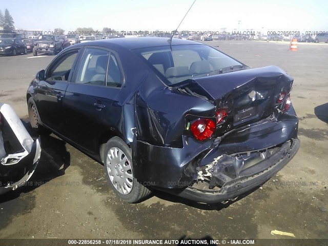 3VWJZ71K09M068034 - 2009 VOLKSWAGEN JETTA S BLUE photo 3