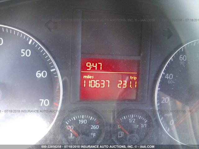 3VWJZ71K09M068034 - 2009 VOLKSWAGEN JETTA S BLUE photo 7