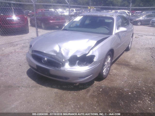 2G4WE587671140865 - 2007 BUICK LACROSSE CXS SILVER photo 6