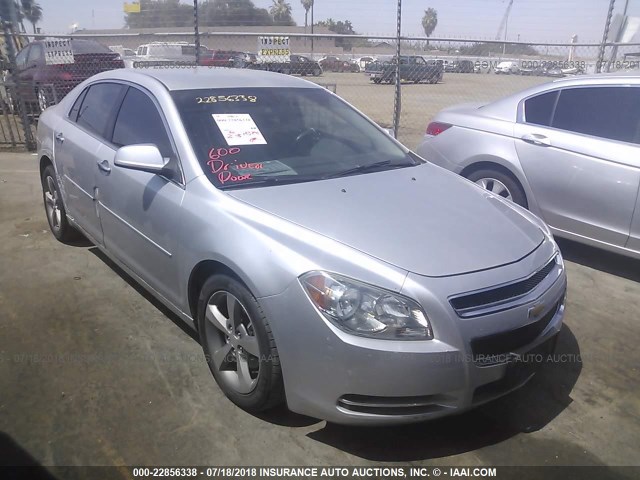 1G1ZC5E09CF354906 - 2012 CHEVROLET MALIBU 1LT SILVER photo 1