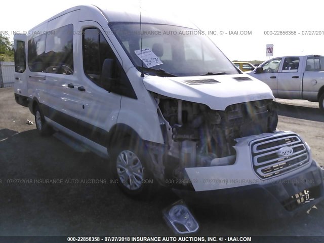 1FBZX2CGXGKB10001 - 2016 FORD TRANSIT T-350 WHITE photo 1