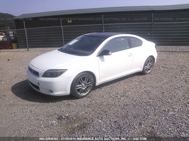 JTKDE167780269615 - 2008 TOYOTA SCION TC 白色 照片 2