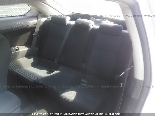 JTKDE167780269615 - 2008 TOYOTA SCION TC 白色 照片 8