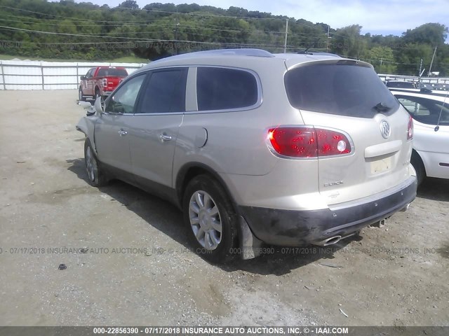5GAKVBED8BJ261196 - 2011 BUICK ENCLAVE CXL თაფლისფერი ფოტო 3