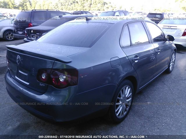 3VWRJ71KX8M173785 - 2008 VOLKSWAGEN JETTA WOLFSBURG 灰色 照片 4