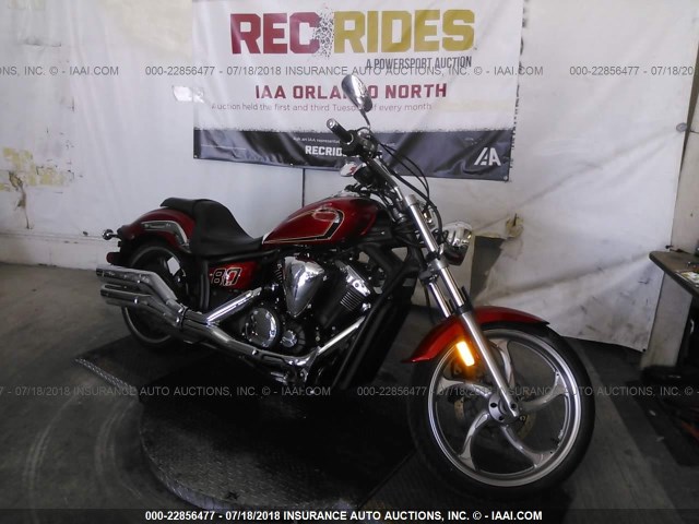 JYAVP33E1FA011288 - 2015 YAMAHA XVS1300 CU RED photo 1