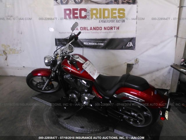 JYAVP33E1FA011288 - 2015 YAMAHA XVS1300 CU RED photo 3