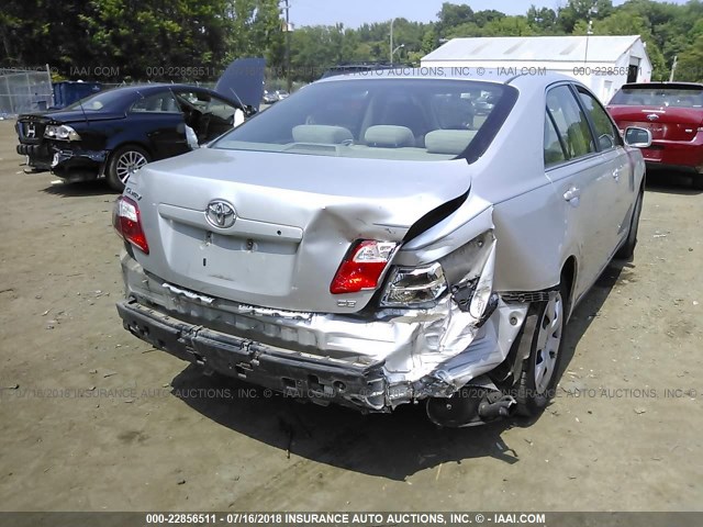 4T1BE46K47U727327 - 2007 TOYOTA CAMRY NEW GENERAT CE/LE/XLE/SE SILVER photo 6