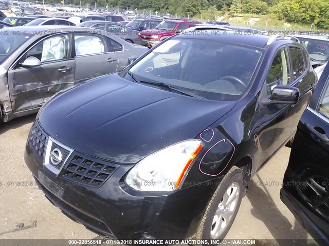 JN8AS58V49W193585 - 2009 NISSAN ROGUE S/SL 黑色 照片 2