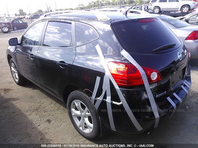 JN8AS58V49W193585 - 2009 NISSAN ROGUE S/SL 黑色 照片 3