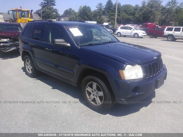 1J4HR48N16C201648 - 2006 JEEP GRAND CHEROKEE LAREDO/COLUMBIA/FREEDOM 蓝色 照片 1