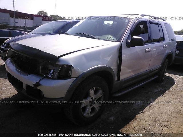 1FMZU73K13UC53662 - 2003 FORD EXPLORER XLT/XLT SPORT/NBX 银色 照片 2