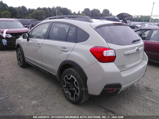 JF2GPABC4HG263765 - 2017 SUBARU CROSSTREK PREMIUM თაფლისფერი ფოტო 3